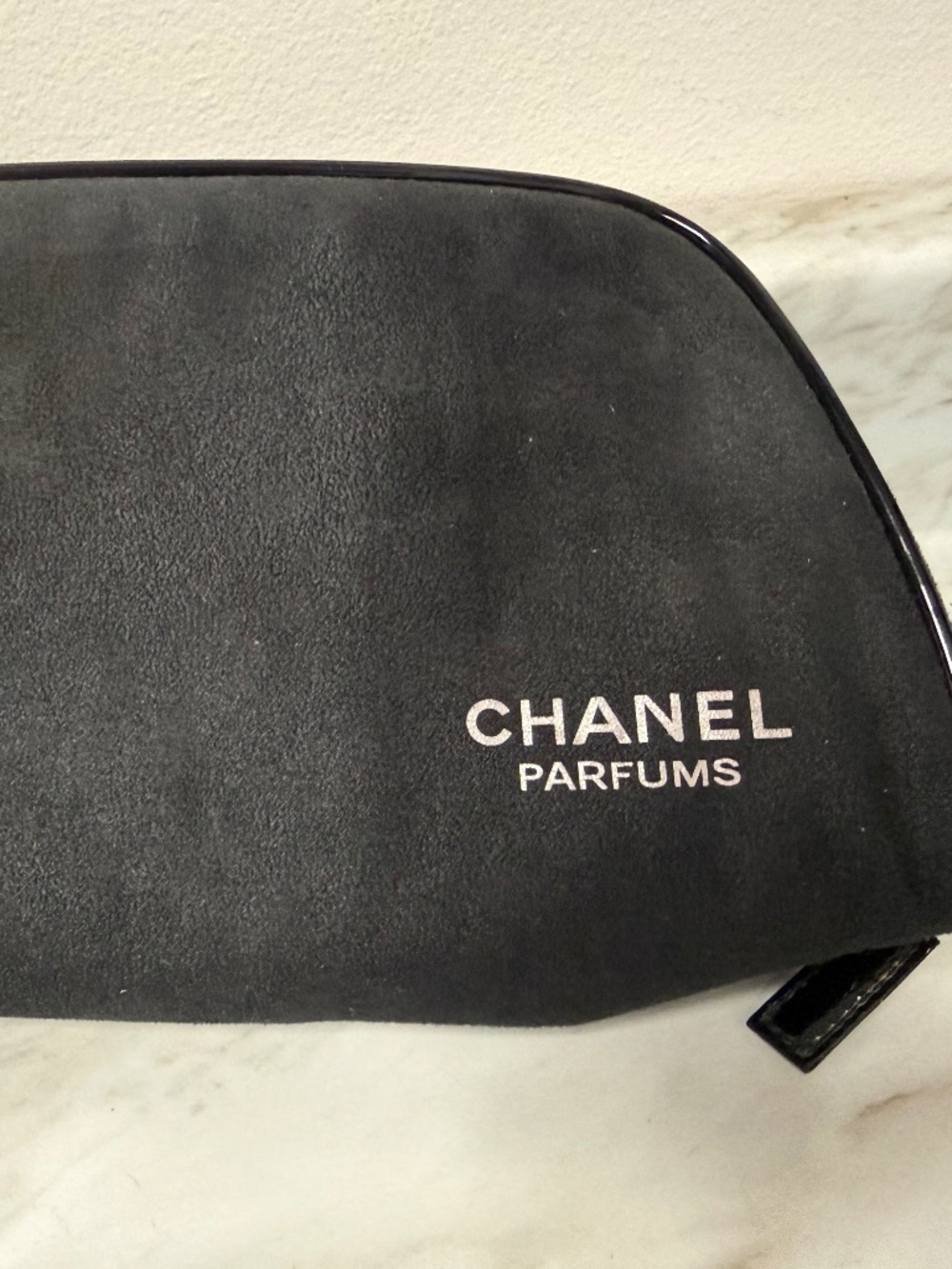 Chanel perfume cosmetic bag
